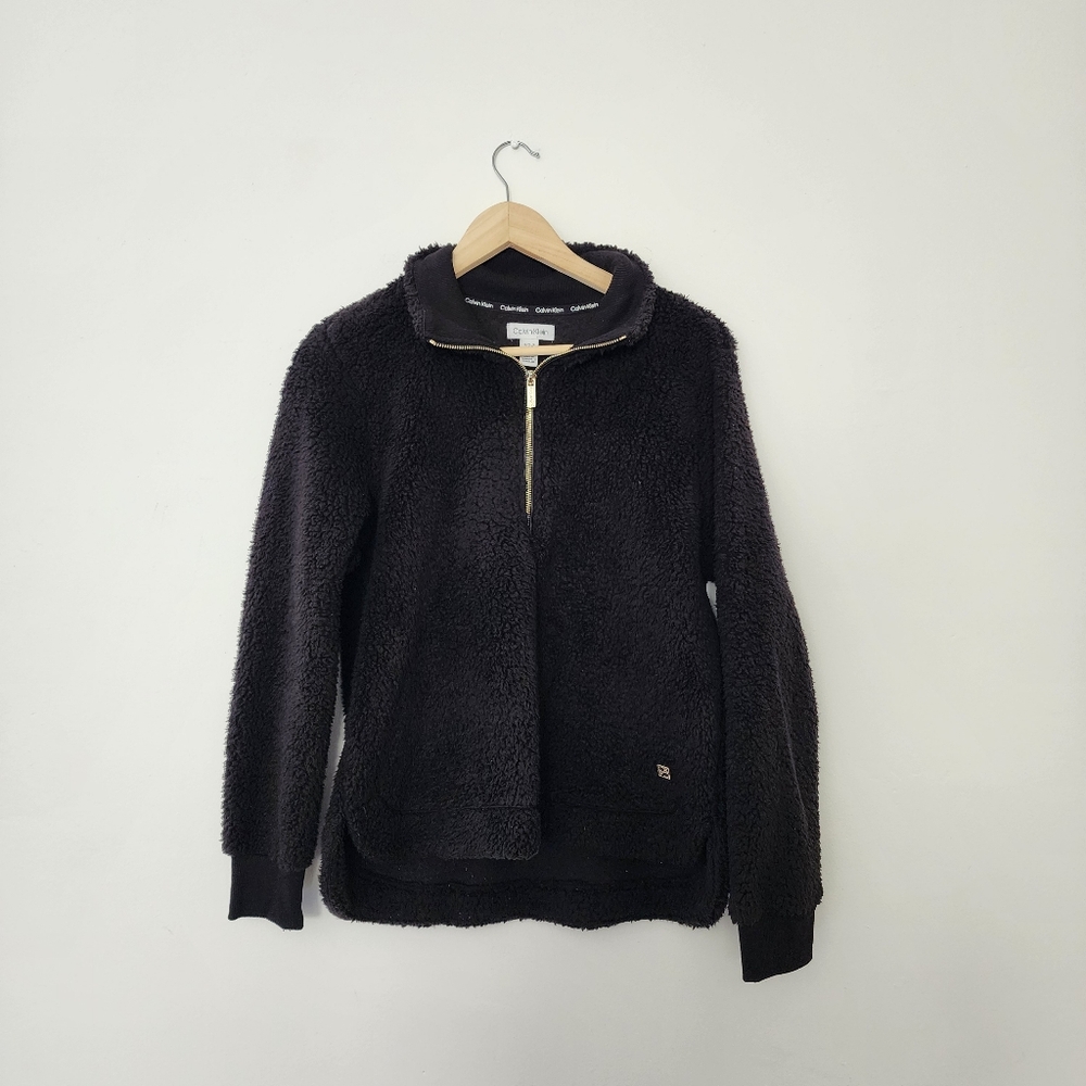Calvin Klein | Black Teddy Sweater